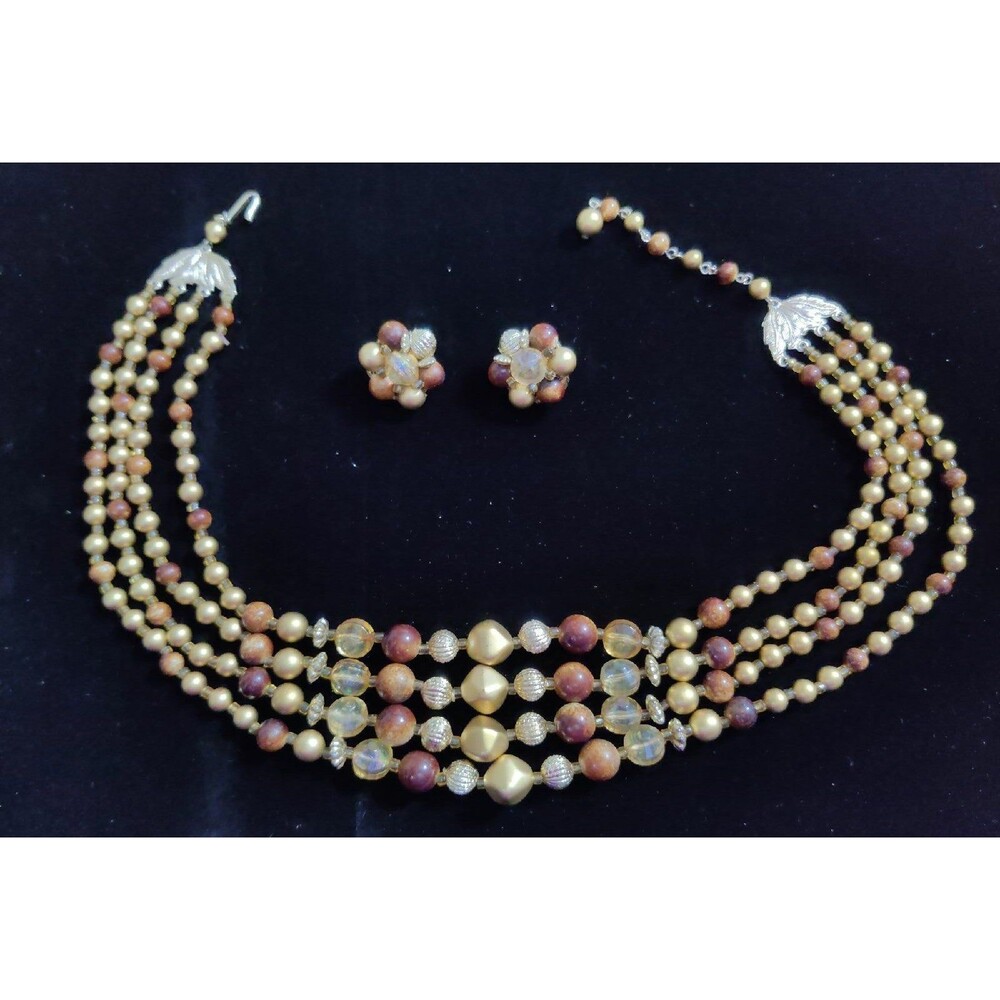 Vintage Japanese Necklace Set